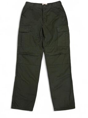 Riley Vintage Military Cargo Green Pants from Free People